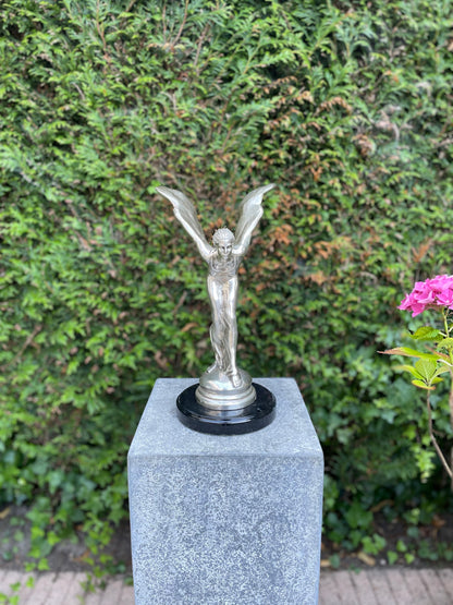 Bronzen Spirit Of Ecstasy - 20x19x34cm -3.5Kg