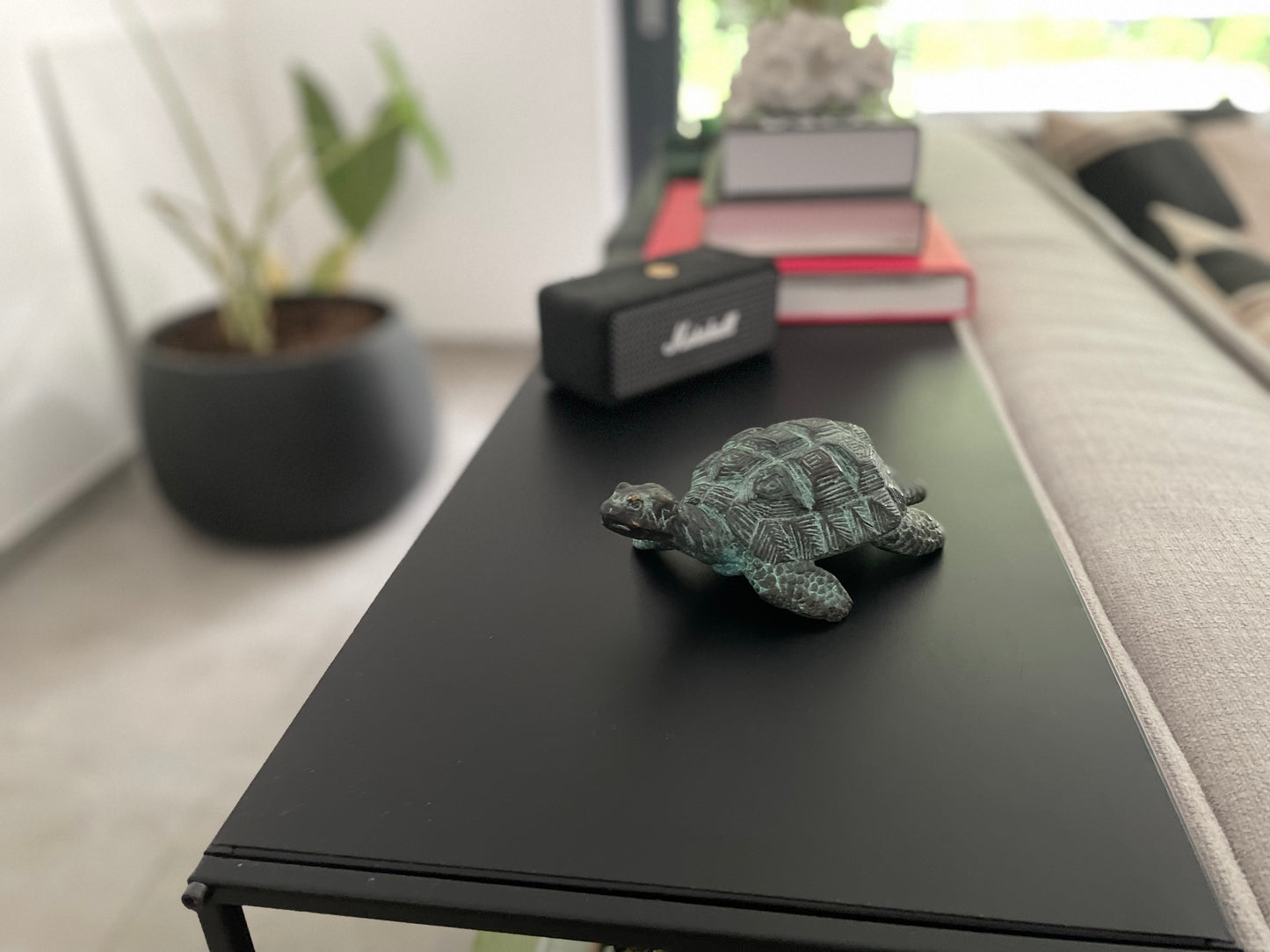 Bronzen Schildpad - Tuinbeeld - Binnen - Vijverdecoratie - Fontein